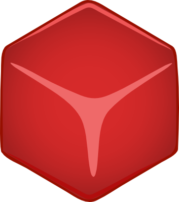 Download free red cube icon